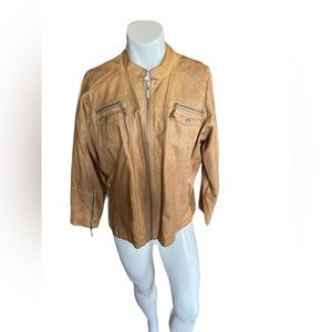 JOU JOU Vegan Leather Jacket